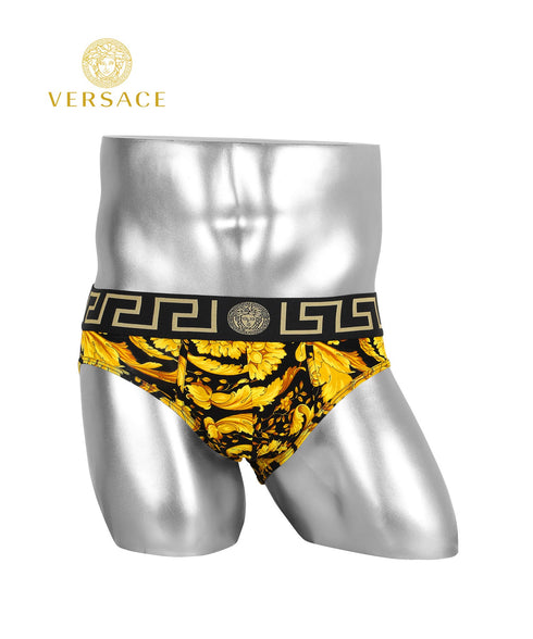 ヴェルサーチェ VERSACE ワケあり BAROCCO メンズ ブリーフ 【メール便】