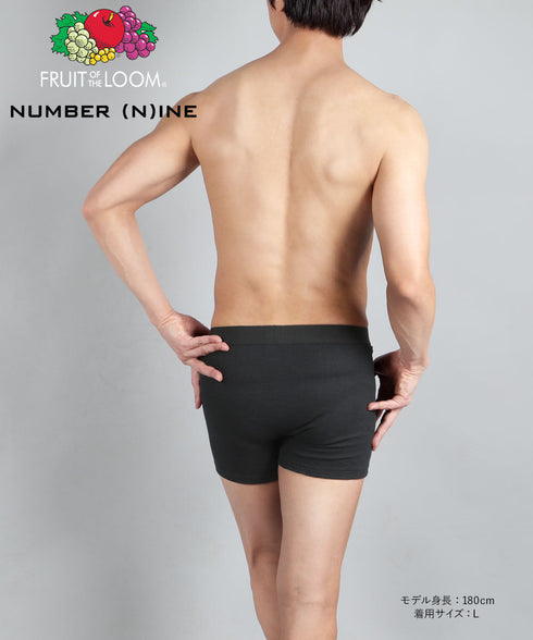 フルーツオブザルーム FRUIT OF THE LOOM 【2枚セット】FTLxNUMBER(N)INE ワッフル メンズボクサーパンツ 【メール便】