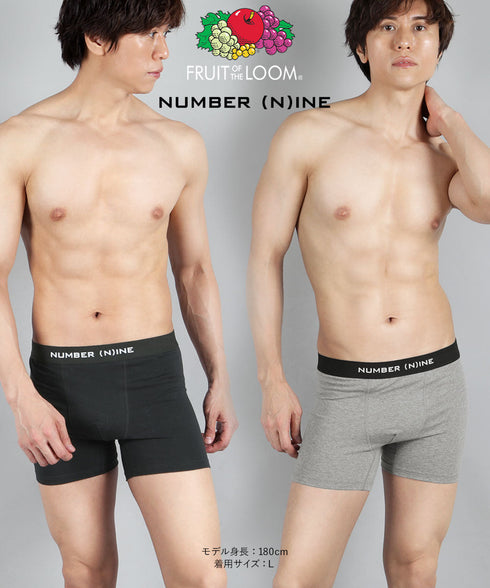 フルーツオブザルーム FRUIT OF THE LOOM FTLxNUMBER(N)INE パック メンズボクサーパンツ 【メール便】