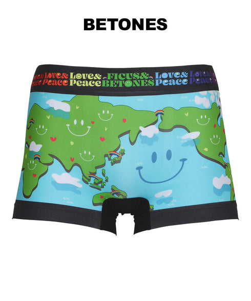 ビトーンズ BETONES LOVE&PEACE メンズボクサーパンツ 【メール便】