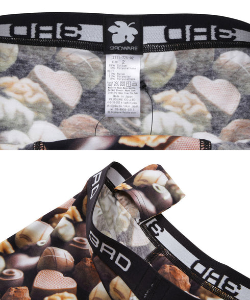 サードウェア 3RDWARE Sweet Hearts メンズ ボクサーパンツ 【メール便】