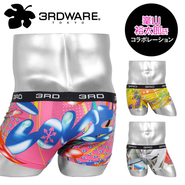 サードウェア 3RDWARE 3RDWARE(サードウェア)×Yutaro Mineyama メンズ ボクサーパンツ 【メール便】