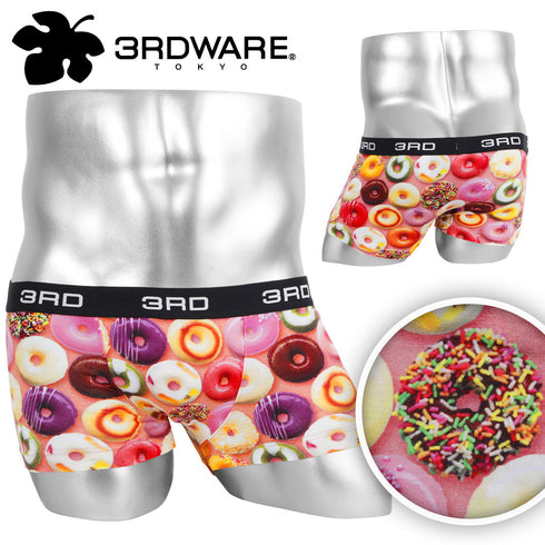 サードウェア 3RDWARE doughnuts mix メンズ ボクサーパンツ 【メール便】