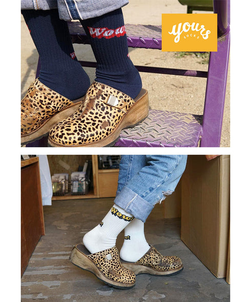 ユアーズソックス yours SOCKS WOW メンズ クルーソックス 【メール便】
