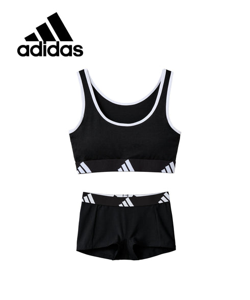 アディダス adidas Basic レディース ハ-フトップ&ショーツ 上下セット