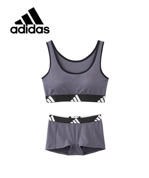 アディダス adidas Basic レディース ハ-フトップ&ショーツ 上下セット