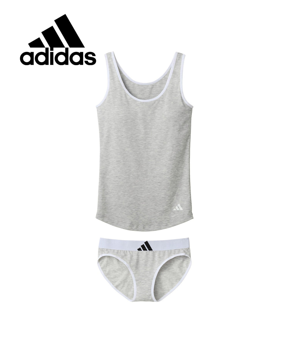 アディダス adidas Basic レディース ブラタンクトップ＆ショーツ 上下