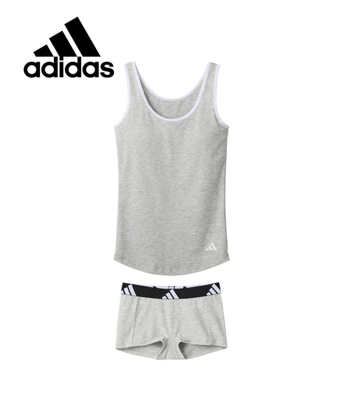 アディダス adidas Basic レディース ブラタンクトップ&ショーツ 上下セット