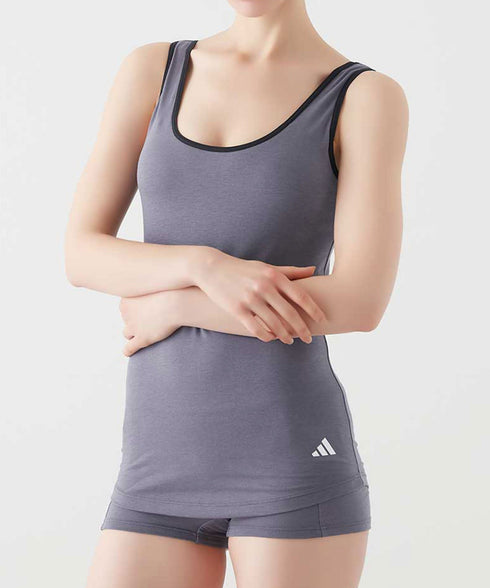 アディダス adidas Basic レディース ブラタンクトップ&ショーツ 上下セット