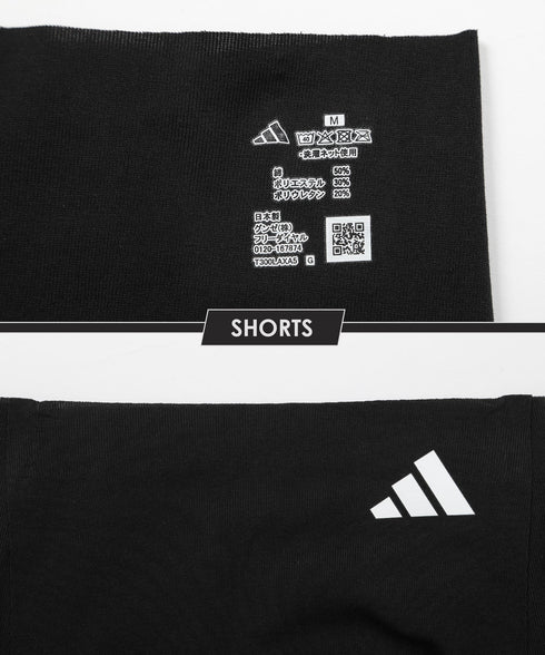 アディダス adidas 完全無縫製 レディース クロップトップ&ハ-フショーツ 上下セット