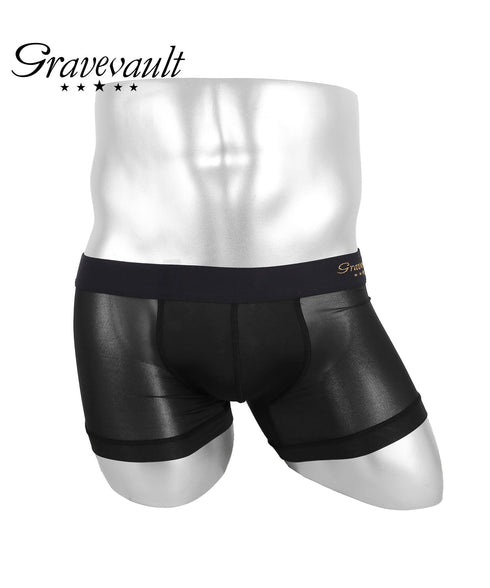 グレイブボールト Gravevault PLAIN メンズ ショート ボクサーパンツ 【メール便】