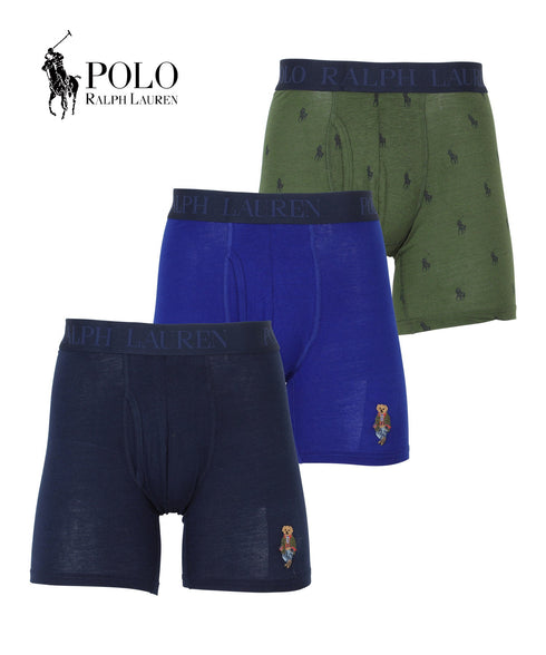 ポロ ラルフローレン POLO RALPH LAUREN 【3枚セット】Gift Sets メンズ ロングボクサーパンツ
