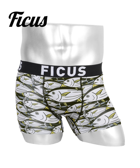 フィークス FICUS 魚群 メンズボクサーパンツ 【メール便】