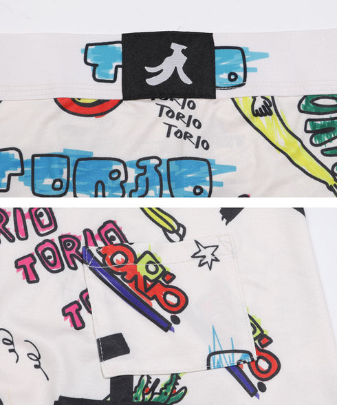 トリオ TORIO 落書き メンズ ボクサーパンツ 【メール便】