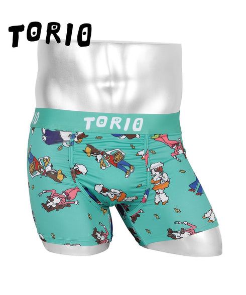 トリオ TORIO ブロックパーティー メンズ ボクサーパンツ 【メール便】