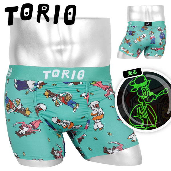 トリオ TORIO ブロックパーティー メンズ ボクサーパンツ 【メール便】