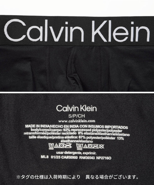 カルバンクライン Calvin Klein 【4枚セット】Bold Logo メンズ ローライズボクサーパンツ 下着 おしゃれ 人気 プレゼント 彼氏