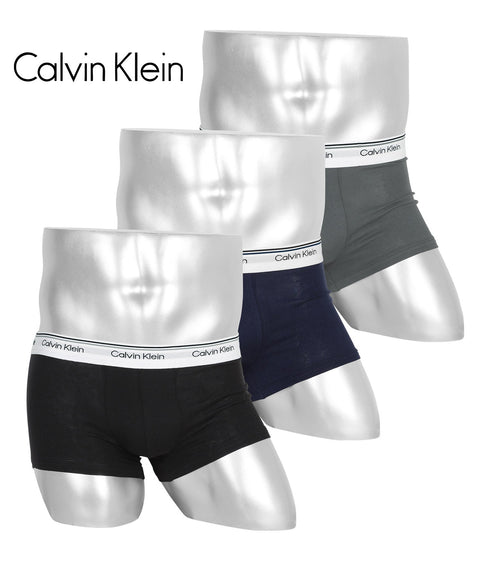 カルバンクライン Calvin Klein 【3枚セット】BALANCE LOW RISE TRUNK メンズ ローライズボクサーパンツ