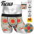 フィークス FICUS Mandala Floral メンズボクサーパンツ 【メール便】