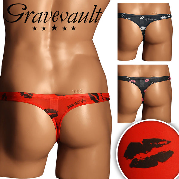 グレイブボールト Gravevault Kiss メンズ Tバック 【メール便】