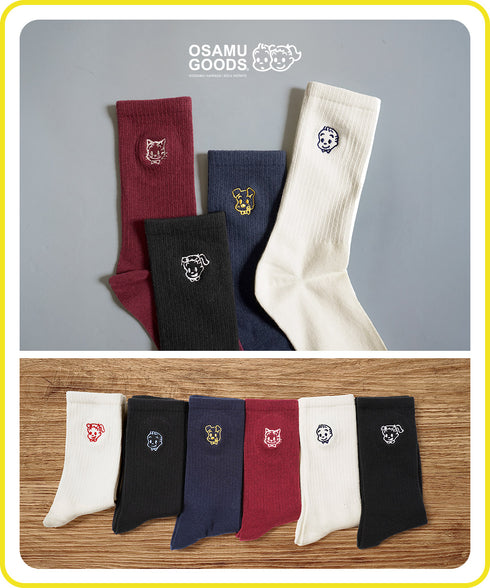 当店限定 フィークス FICUS OSAMU GOODS コラボ ソックス 【メール便】|オサムグッズ 靴下 おしゃれ キャラクター プレゼント 人気