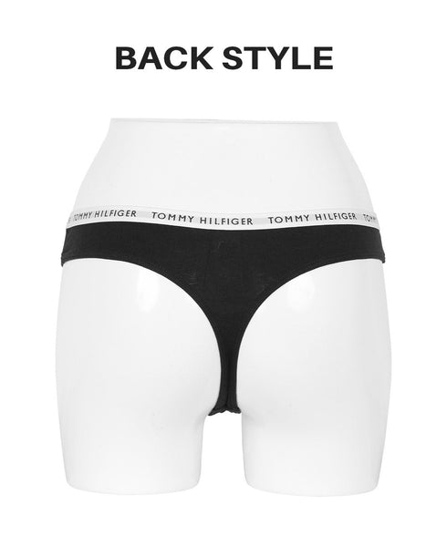 トミー ヒルフィガー TOMMY HILFIGER 【3枚セット】RECYCLED ESSENTIALS レディース Tバック 【メール便】