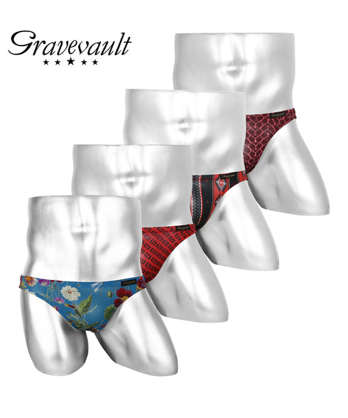 グレイブボールト Gravevault パンツの日企画 4枚セット メンズ ビキニ