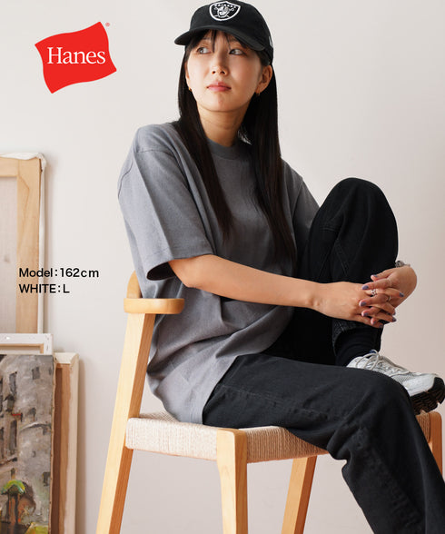 ヘインズ Hanes MOKU クルーネック 半袖 Tシャツ おしゃれ 人気 プレゼント 彼氏