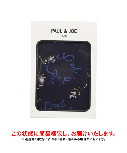 ポールアンドジョー PAUL&JOE ベア天子猫と毛糸柄プリント メンズ ボクサーパンツ 【メール便】