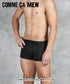 コムサメン COMME CA MEN 市松柄ジャガード メンズ ボクサーパンツ 【メール便】