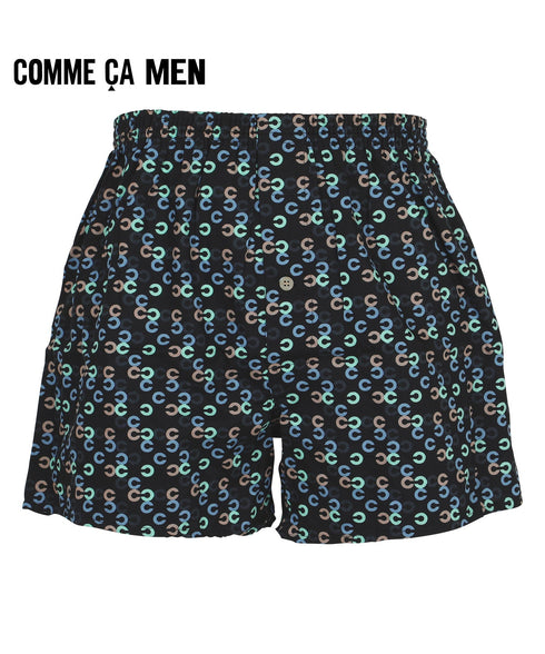 コムサメン COMME CA MEN ブロードC幾何学柄PT メンズ トランクス 【メール便】