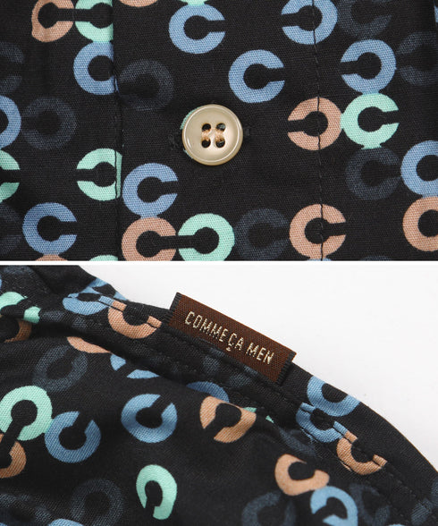 コムサメン COMME CA MEN ブロードC幾何学柄PT メンズ トランクス 【メール便】