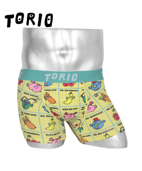 トリオ TORIO Mr&Msフルーツ メンズ ボクサーパンツ 【メール便】 プレゼント クリスマス ギフト 彼氏 夫 旦那