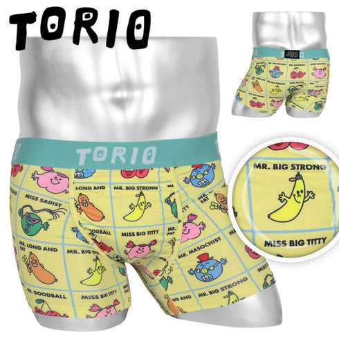 トリオ TORIO Mr&Msフルーツ メンズ ボクサーパンツ 【メール便】 プレゼント クリスマス ギフト 彼氏 夫 旦那