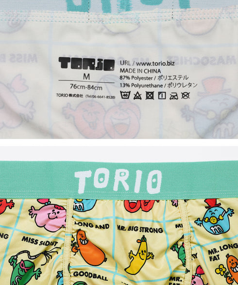 トリオ TORIO Mr&Msフルーツ メンズ ボクサーパンツ 【メール便】 プレゼント クリスマス ギフト 彼氏 夫 旦那