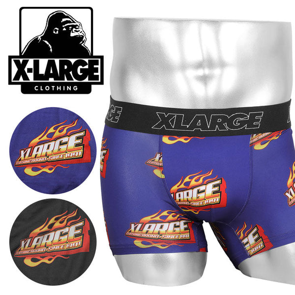 エクストララージ X-LARGE XL FIRE LOGO メンズ ボクサーパンツ 【メール便】
