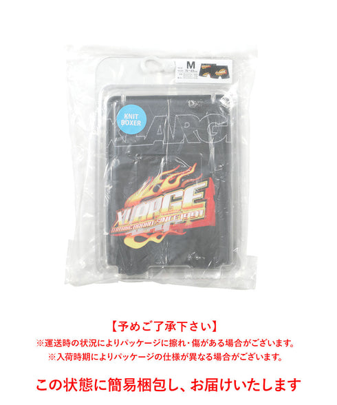 エクストララージ X-LARGE XL FIRE LOGO メンズ ボクサーパンツ 【メール便】