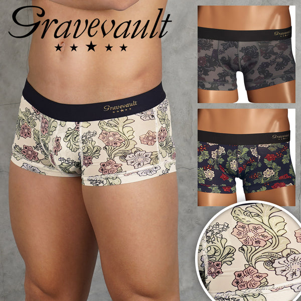 グレイブボールト Gravevault Impatients メンズ ローライズ ボクサーパンツ 【メール便】|下着 おしゃれ 人気 高級 プレゼント 彼氏 キムタク