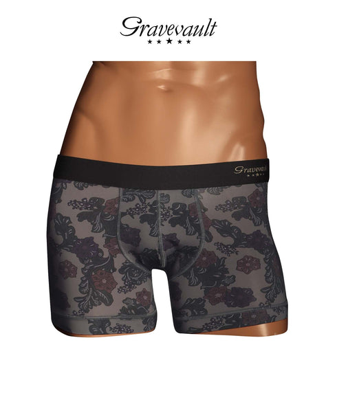 グレイブボールト Gravevault Impatients メンズ ショート ボクサーパンツ 【メール便】