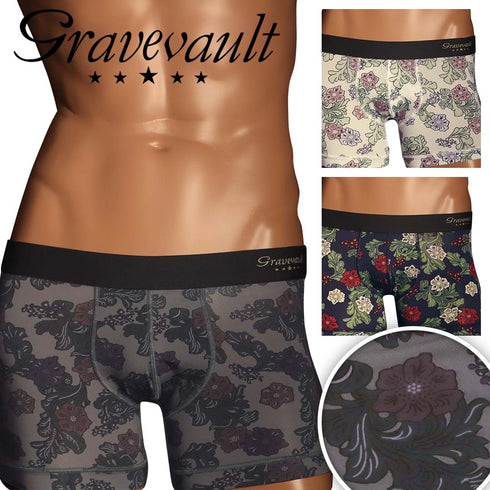 グレイブボールト Gravevault Impatients メンズ ショート ボクサーパンツ 【メール便】