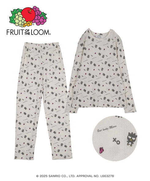 フルーツオブザルーム FRUIT OF THE LOOM FRUIT OF THE LOOM×サンリオキャラクターズ コラボルームウェア 上下セット