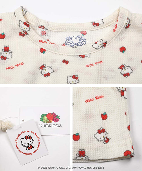 フルーツオブザルーム FRUIT OF THE LOOM FRUIT OF THE LOOM×サンリオキャラクターズ コラボルームウェア 上下セット