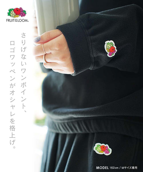 フルーツオブザルーム FRUIT OF THE LOOM FTL ミニフリース ルームウェア 上下セット