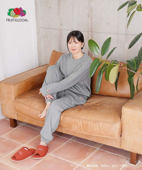 フルーツオブザルーム FRUIT OF THE LOOM FTL ミニフリース ルームウェア 上下セット