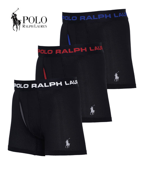 ポロ ラルフローレン POLO RALPH LAUREN 【3枚セット】Perfect Pouch Boxer Brief メンズ ロングボクサーパンツ 下着 おしゃれ 人気 プレゼント 彼氏