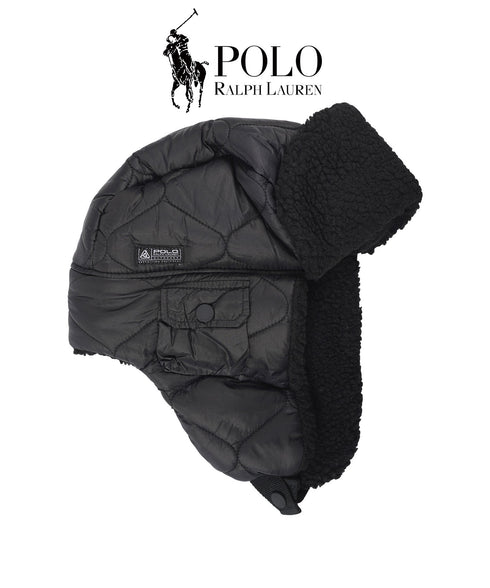 ポロ ラルフローレン POLO RALPH LAUREN SHERPA LINED PUFFER ボアフライトハット|おしゃれ 人気 クリスマス プレゼント 彼氏