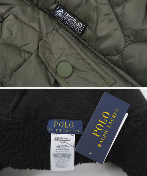 ポロ ラルフローレン POLO RALPH LAUREN SHERPA LINED PUFFER ボアフライトハット|おしゃれ 人気 クリスマス プレゼント 彼氏