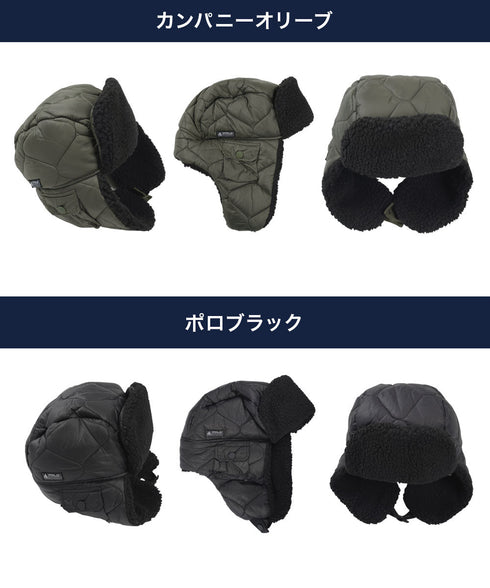 ポロ ラルフローレン POLO RALPH LAUREN SHERPA LINED PUFFER ボアフライトハット|おしゃれ 人気 クリスマス プレゼント 彼氏