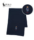 ポロ ラルフローレン POLO RALPH LAUREN solid denim bear scarf マフラー|おしゃれ 人気 クリスマス プレゼント 彼氏