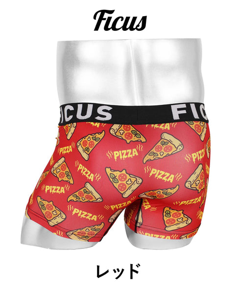 フィークス FICUS Hot Pizza メンズ ボクサーパンツ 【メール便】 プレゼント クリスマス ギフト 彼氏 夫 旦那
